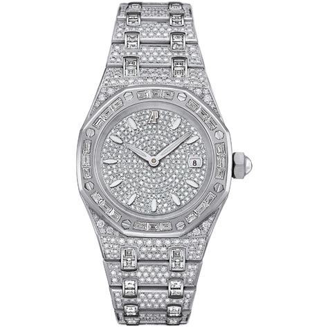 audemars piguet gold diamond watch|audemars piguet women's diamond watch.